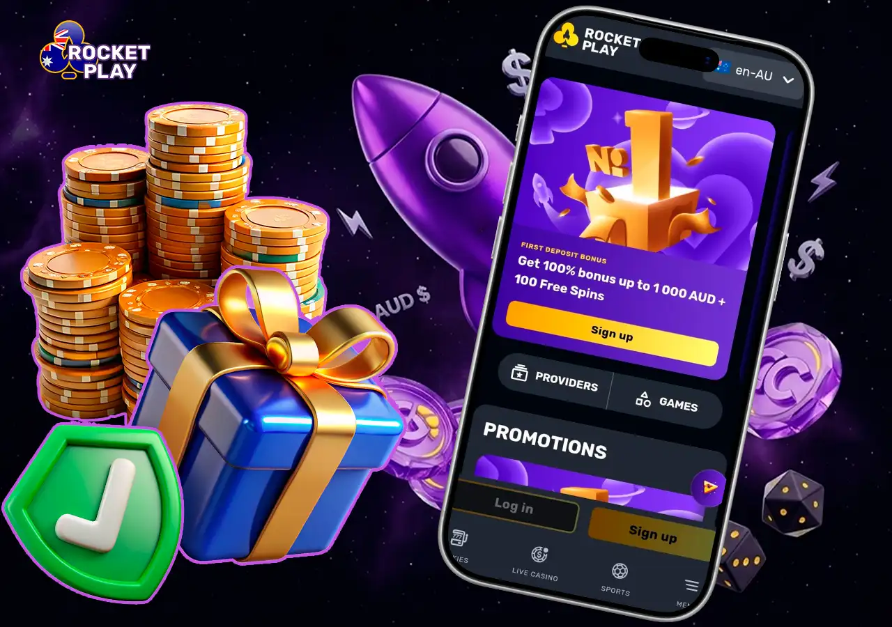 Key facts, licensing, and platform specifications for RocketPlay Casino Australia.